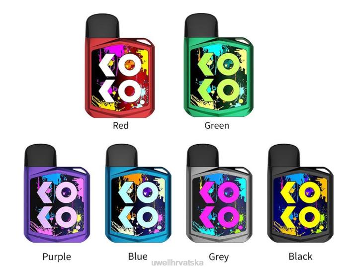 UWELL CALIBURN KOKO PRIME pod kit 15w N4TP181 UWELL hrvatska ljubičasta