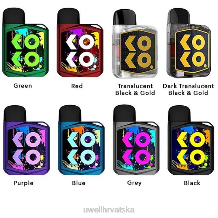 UWELL CALIBURN KOKO PRIME pod kit 15w N4TP181 UWELL hrvatska ljubičasta