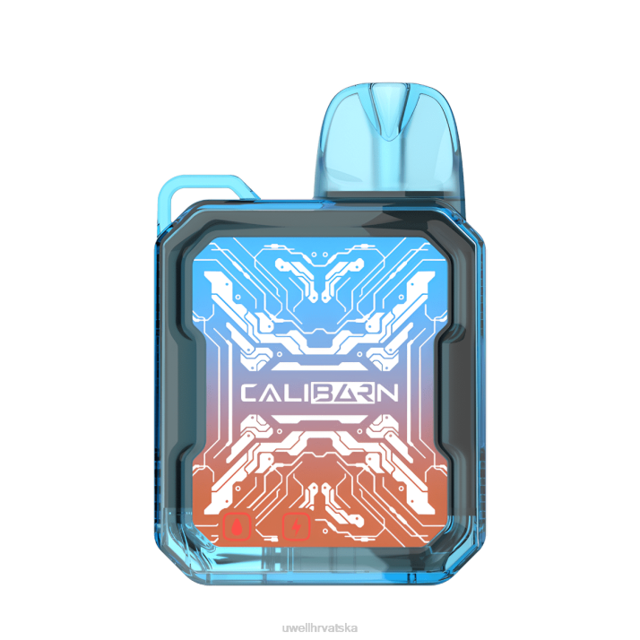 UWELL CALIBURN bar b6000 jednokratni vape N4TP277 best UWELL flavours plavi razz led