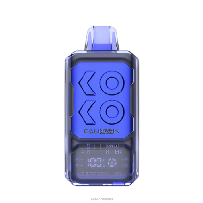 UWELL CALIBURN bar s18000 jednokratni vape N4TP301 UWELL hrvatska plavi razz led