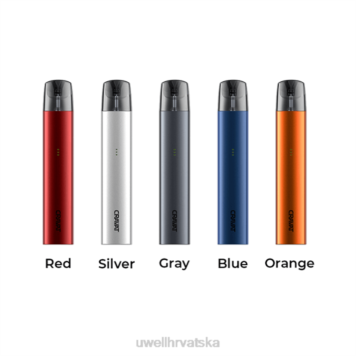 UWELL CRAVAT pod sustav N4TP79 UWELL vape kit srebro