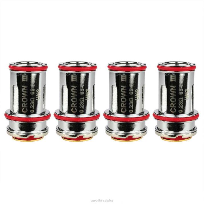 UWELL CROWN 3 zavojnice (4 komada) N4TP94 UWELL review un2 mreža 023 ohma