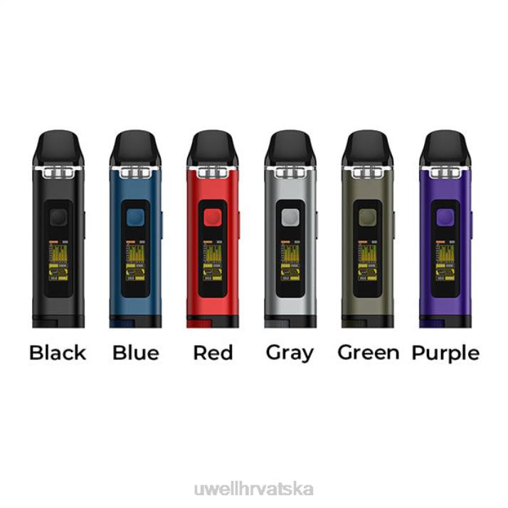 UWELL CROWN D komplet mahuna N4TP117 best UWELL flavours crno
