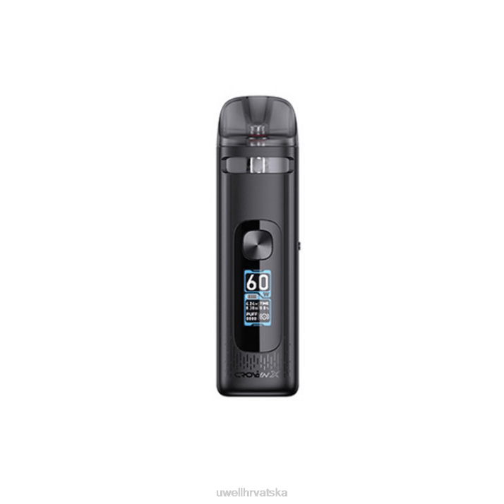 UWELL CROWN X kit pod sustav N4TP233 UWELL disposable vape crno