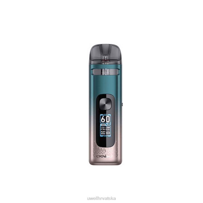 UWELL CROWN X kit pod sustav N4TP233 UWELL disposable vape crno