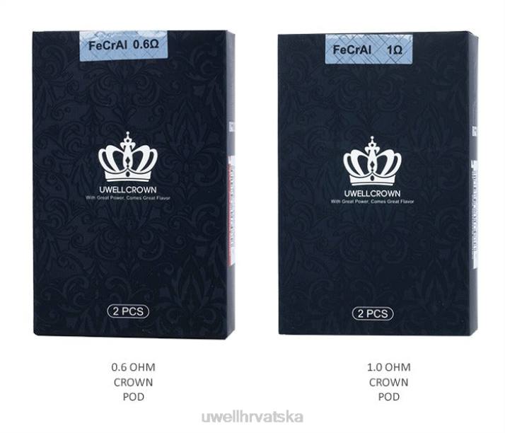 UWELL CROWN mahune (2 pakiranja) N4TP266 UWELL e cigarette 10 ohma