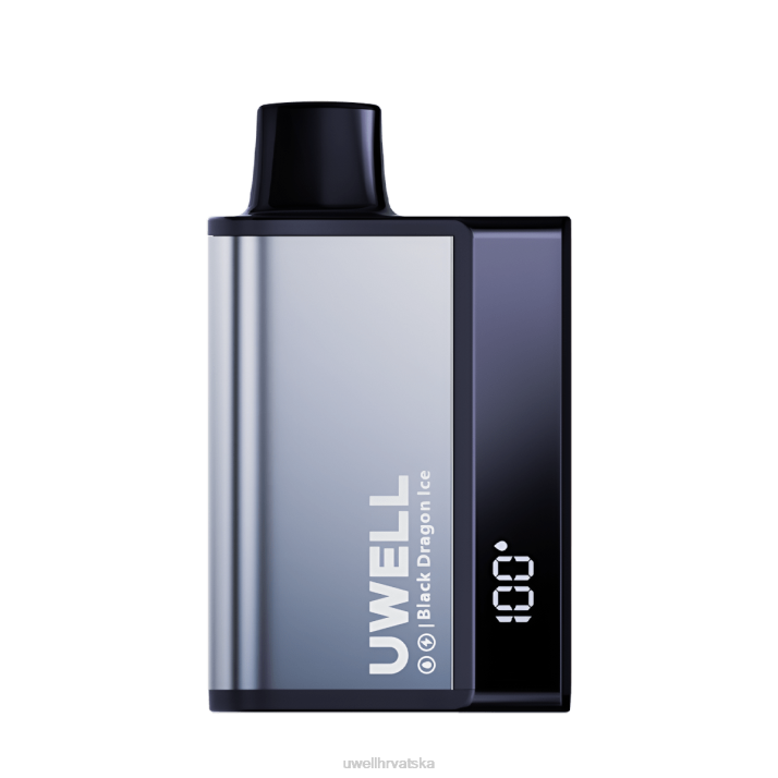 UWELL DL8000 jednokratni vape N4TP282 UWELL zagreb crni zmajev led