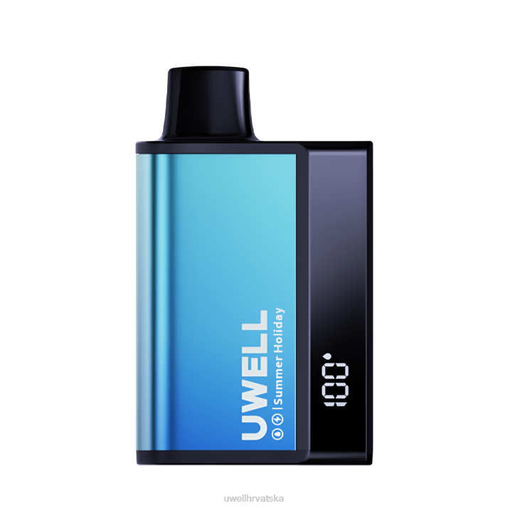 UWELL DL8000 jednokratni vape N4TP282 UWELL zagreb crni zmajev led