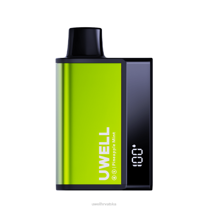 UWELL DL8000 jednokratni vape N4TP284 UWELL review ananas menta