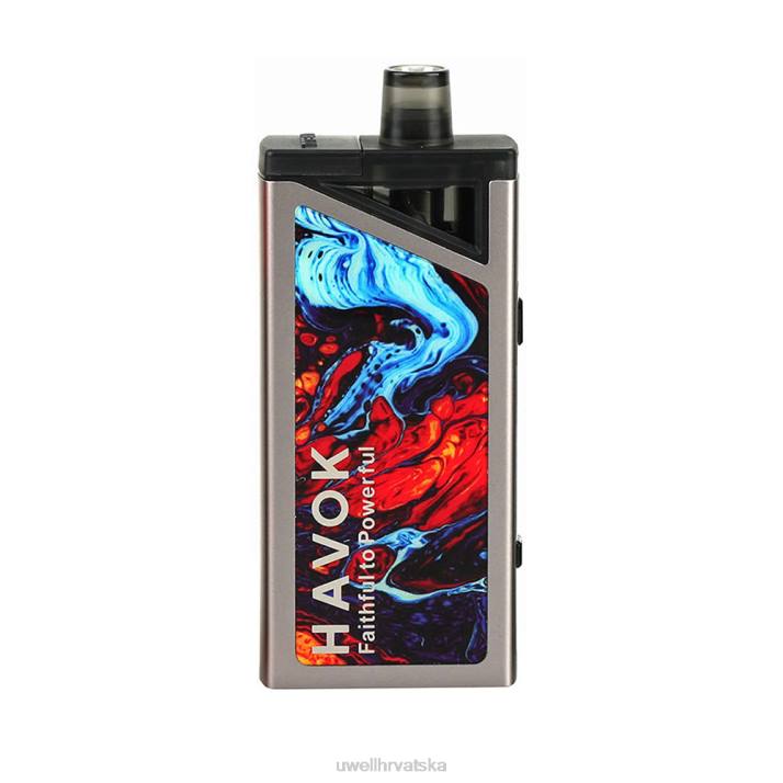 UWELL HAVOK V1 kit 65w N4TP189 UWELL vape kit srebro
