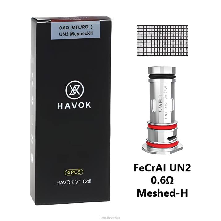 UWELL HAVOK V1 zavojnice (4 komada) N4TP151 UWELL hrvatska 06 ohma