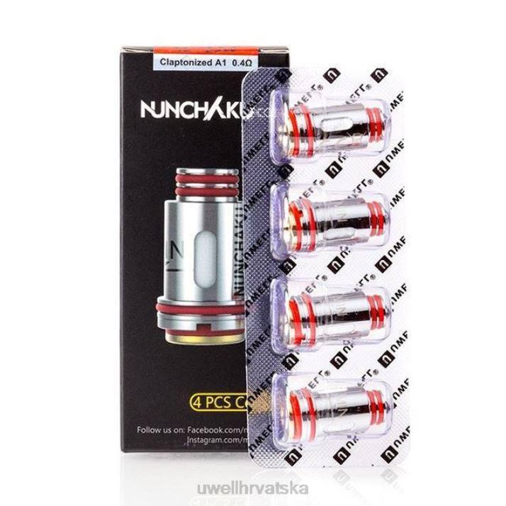 UWELL NUNCHAKU zavojnice (4 komada) N4TP261 UWELL hrvatska 025 ohma