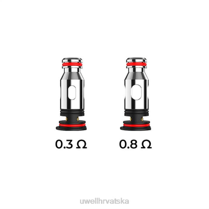 UWELL PA zamjenske zavojnice N4TP82 UWELL zagreb 03 ohma (4 komada)