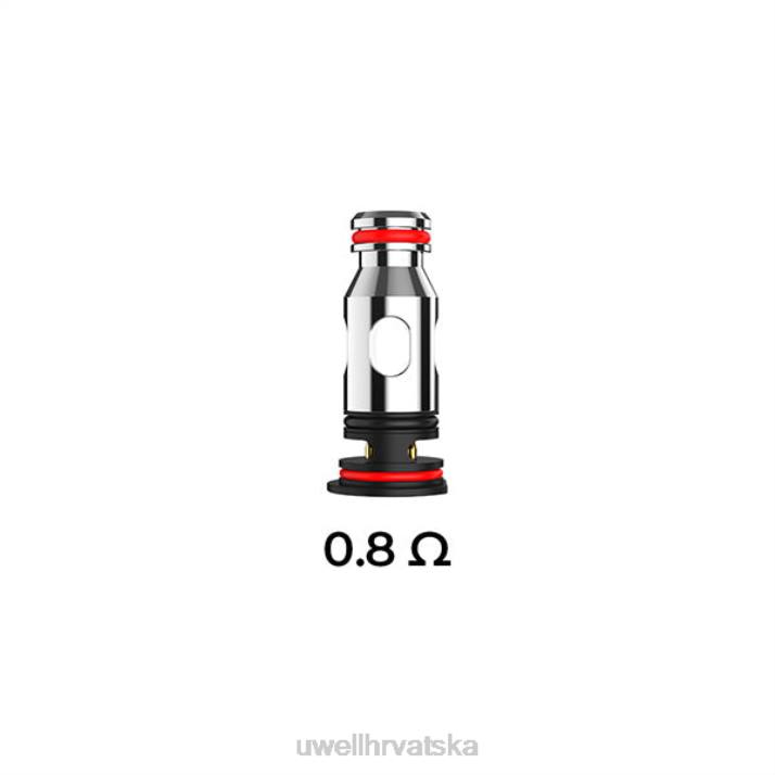 UWELL PA zamjenske zavojnice N4TP83 UWELL disposable vape 08 ohma (4 komada)
