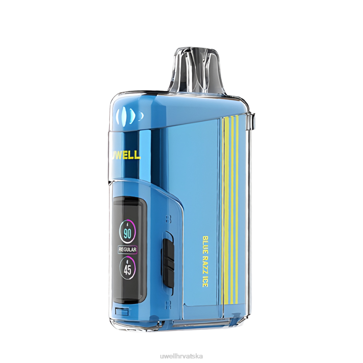 UWELL VISCORE A18000 jednokratni vape N4TP293 UWELL disposable vape plavi razz led