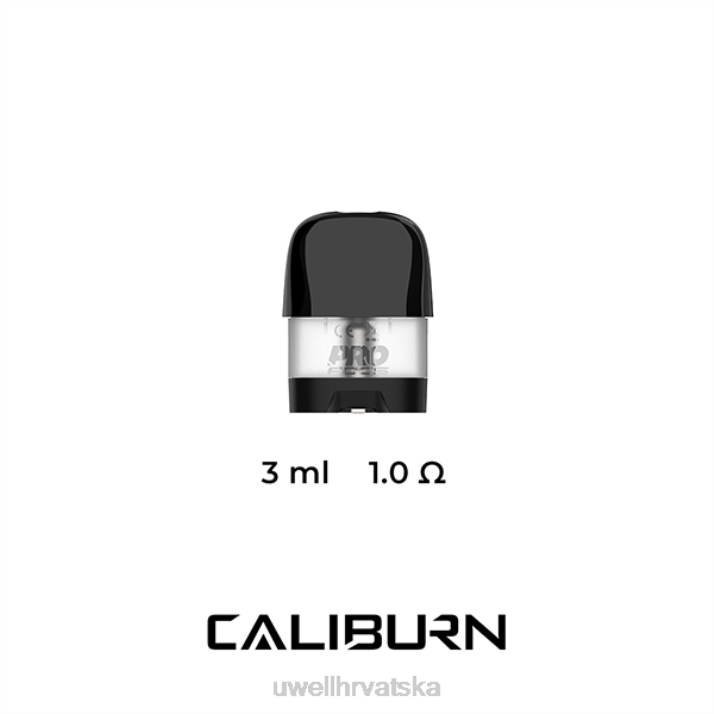 UWELL CALIBURN X zamjenske mahune | 2 pakiranja N4TP47 best UWELL flavours 1,0 ohma