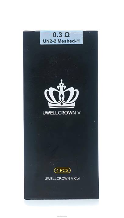 UWELL CROWN V zavojnica | 4 pakiranja N4TP68 UWELL online shop un2-2 mreža 0,3 ohma